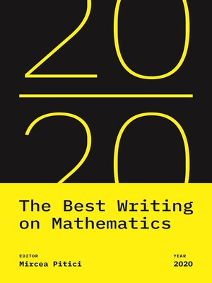 cover image of The Best Writing on Mathematics 2020